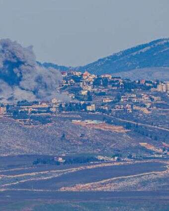 תקיפות צה"ל בדרום לבנון. | אייל מרגולין, פלאש 90