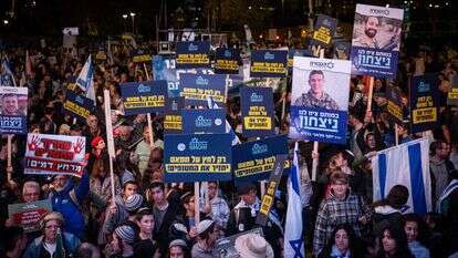 "עצרת הניצחון" בירושלים בתמיכה בהמשך המלחמה. | יונתן זינדל, פלאש 90