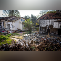 בתים הרוסים בקיבוץ בארי. | אריק סולטן