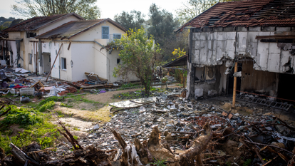 בתים הרוסים בקיבוץ בארי. | אריק סולטן