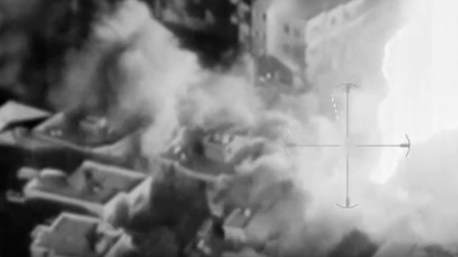 תיעוד מהתקיפות. | דובר צה"ל