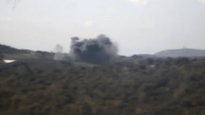 תיעוד מתקיפה בצפון, ארכיון. | דובר צה"ל