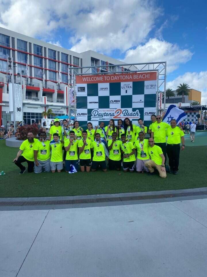 בית הילדים בריצת חצי מרתון למען החטופים