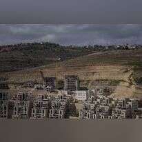 בנייה בגבעת זאב. | אוהד זוויגנברג, AP