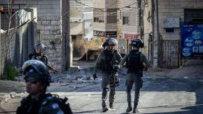 לוחמי מג"ב בשכונת עיסאוויה בירושלים. | יהונתן זינדל, פלאש 90