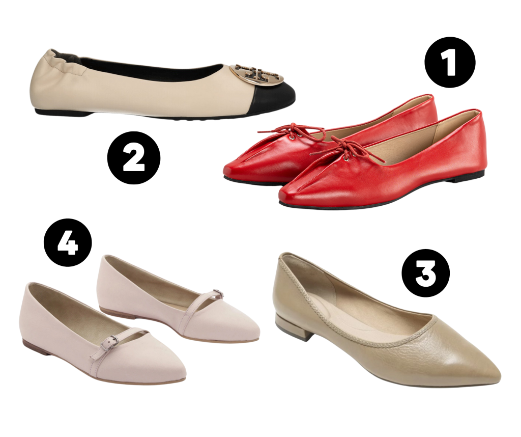 נעלי בלרינה (1) גולף. 190 שקל. | עמית שמש (2) Tory Burch לפקטורי54. 1,190 שקל. נעלי בלרינה (1) גולף. 190 שקל. | עמית שמש (2) Tory Burch לפקטורי54. 1,190 שקל.