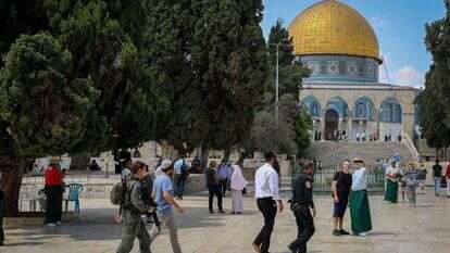 מבקרים ישראלים בהר הבית, אילוסטרציה. | ג'מאל עואד, פלאש 90
