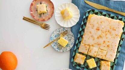 עוגת תפוזים מתפוז שלם. | אפרת ליכטנשטט