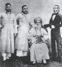 דוד ששון ושלושת בניו בבומביי, 1858. | Everett Collection Historical / Alamy Stock Photo דוד ששון ושלושת בניו בבומביי, 1858. | Everett Collection Historical / Alamy Stock Photo