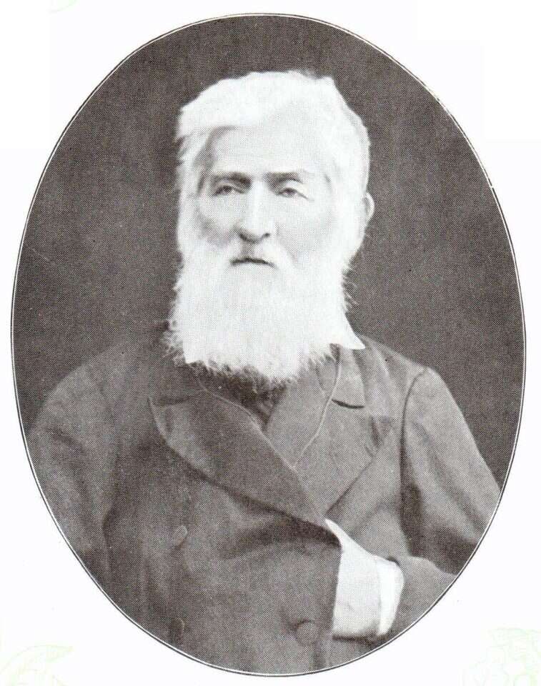 אד"ם הכהן. מתוך הספר "המקהלה: גלריה של שרי ישראל", לונדון 1903