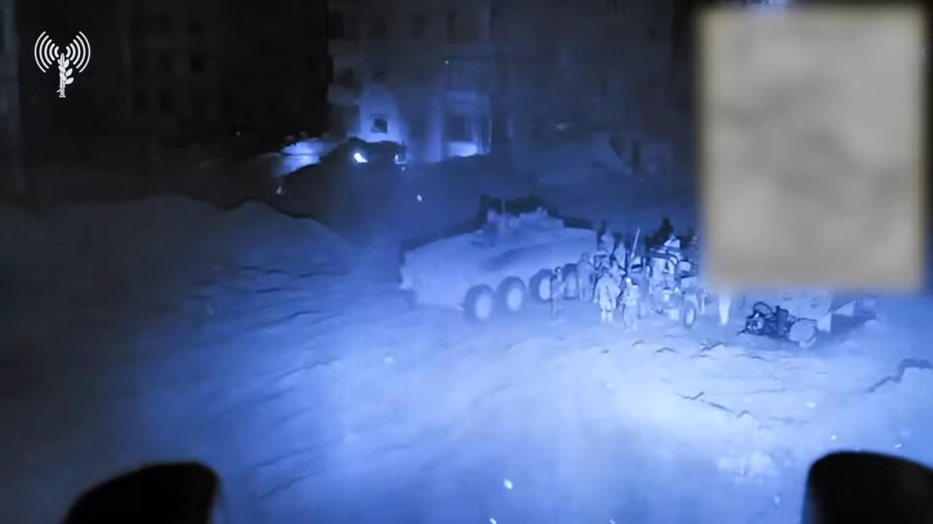 מתוך המבצע לחילוץ החטופים ברפיח, השבוע. | דובר צה"ל מתוך המבצע לחילוץ החטופים ברפיח, השבוע. | דובר צה"ל