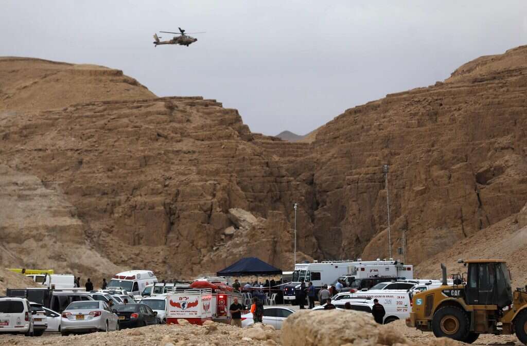 המתה ברשלנות. זירת האסון בנחל צפית. | איי. אף. פיי