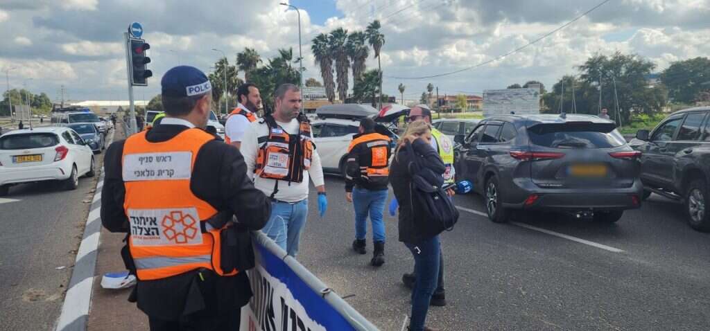 פיגוע ירי בצומת מסמיה. | איחוד הצלה פיגוע ירי בצומת מסמיה. | איחוד הצלה