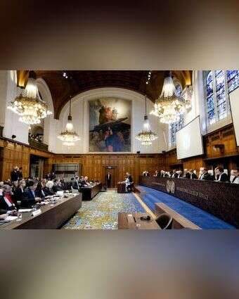 בית הדין הבינלאומי לצדק בהאג. | EPA