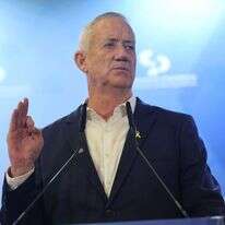 בני גנץ. | Yonatan Sindel/Flash90