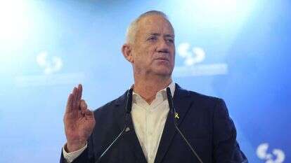 בני גנץ. | Yonatan Sindel/Flash90