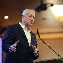 בני גנץ. | יהונתן זינדל / פלאש 90