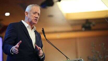 בני גנץ. | יהונתן זינדל / פלאש 90