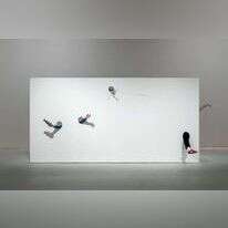 ארווין וורם, מראה הצבה בתערוכה "הרחק בבית", מוזיאון תל אביב לאמנות 2023. | אלעד שריג