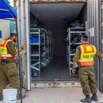 מחנה שורה, בימיה הראשונים של המלחמה. | יוסי אלוני, פלאש 90