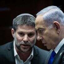 נתניהו וסמוטריץ'. | יונתן זינדל, פלאש 90