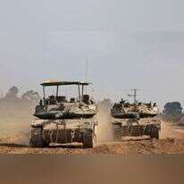 כוחות שריון ישראליים. | AFP