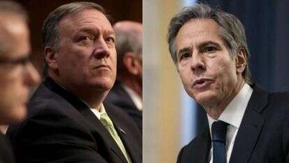 פומפאו נגד בלינקן. | EPA