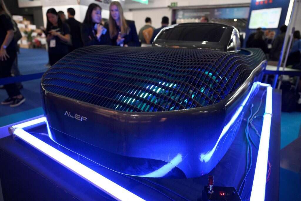 מכונית מעופפת. | Josep LAGO AFP