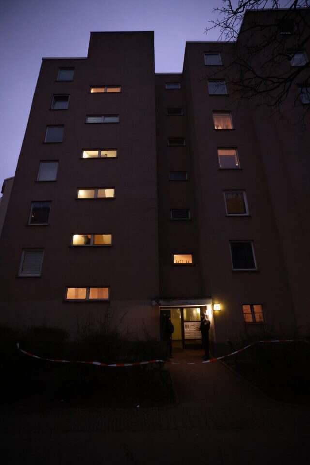 הבניין בו נעצרה הטרוריסטית. | EPA CLEMENS BILAN הבניין בו נעצרה הטרוריסטית. | EPA CLEMENS BILAN