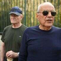 .הרמטכ"ל לשעבר דן חלוץ (ימין) וראש המוסד לשעבר דני יתום. | גיל יערי, פלאש 90