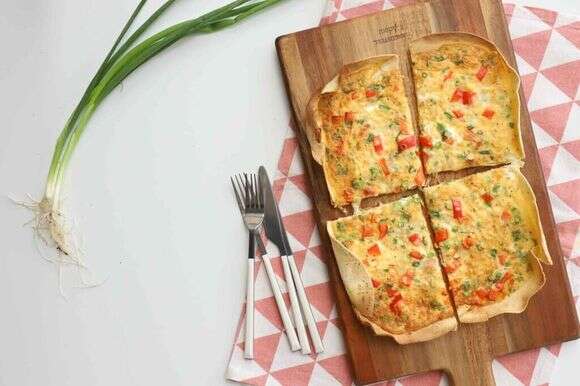 חביתה בטורטייה. | אפרת ליכטנשטט