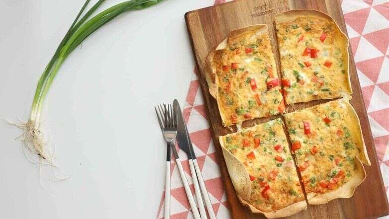 חביתה בטורטייה. | אפרת ליכטנשטט