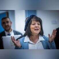 עליזה בלוך. | Yonatan Sindel/Flash90