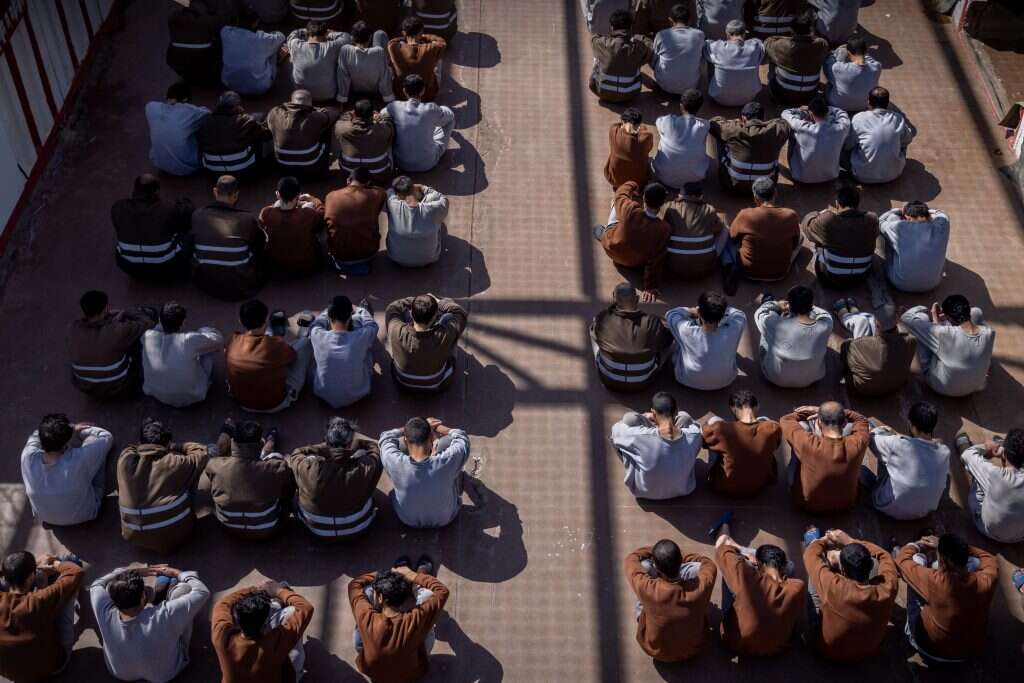 שנות המאסר נחשבות "ותק". אסירים מחבלי חמאס שהשתתפו בטבח ב־ 7 באוקטובר. | חיים גולדברג, פלאש 90