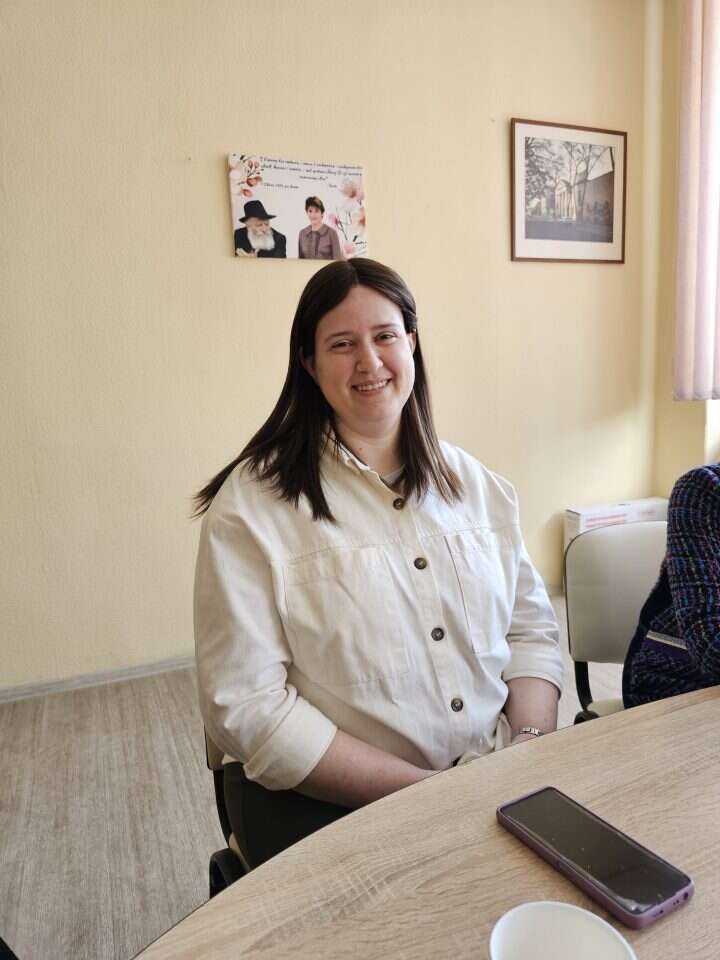 חני סגל. | באדיבות פדרציית הקהילות היהודיות באוקראינה חני סגל. | באדיבות פדרציית הקהילות היהודיות באוקראינה