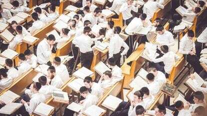 אין סיכוי שהחברה החרדית תתפשר על גיוס בגיל 18. ישיבת פוניבז'. | חיים גולדברג, פלאש 90