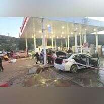 זירת הפיגוע ליד עלי. | נדב גולדשטיין/TPS