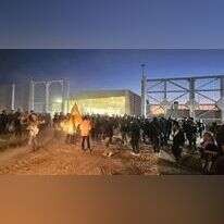 מעבר ארז, הערב