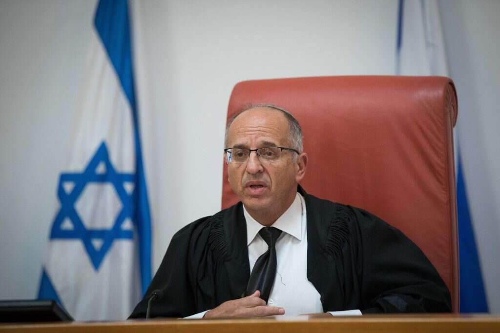 שופט בית המשפט העליון נועם סולברג. | יונתן זינדל, פלאש 90