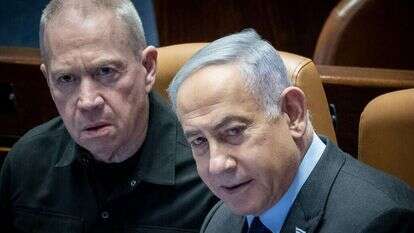 יוכלו לערער על סמכות השיפוט של בית הדין. נתניהו וגלנט. | יונתן זינדל, פלאש 90