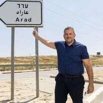 יאיר מעיין, ראש עיריית ערד הנבחר. | לירון מולדובן