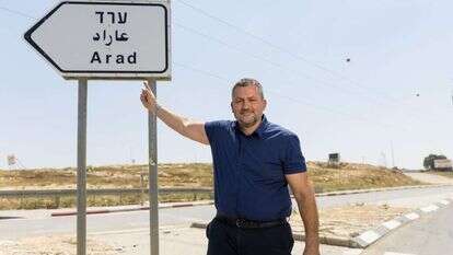 יאיר מעיין, ראש עיריית ערד הנבחר. | לירון מולדובן