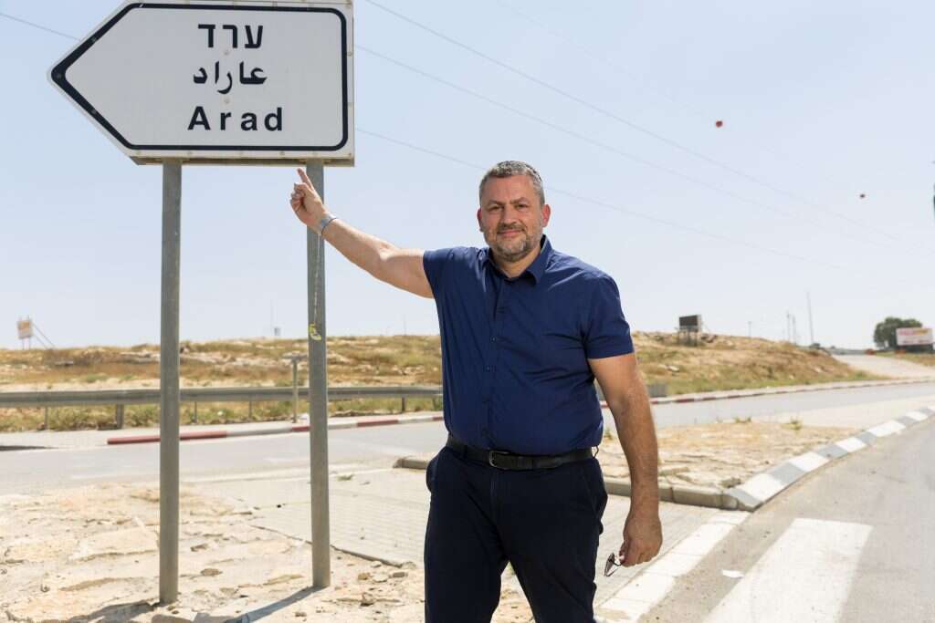 יאיר מעיין, ראש עיריית ערד הנבחר. | לירון מולדובן