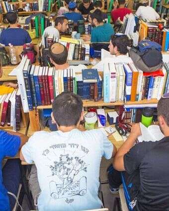 תלמידים במכינת עלי. | יהושע יוסף
