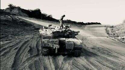 טנק של צה"ל ברצועת עזה. | דגן דבורקין