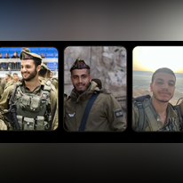מימין, מלכה, טירי ויצחק ז"ל. צילומים: דובר צה"ל מימין, מלכה, טירי ויצחק ז"ל. צילומים: דובר צה"ל