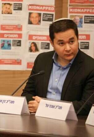 חברי הכנסת דן אילוז ועודד פורר בוועדת העלייה, הקליטה והתפוצות, היום. | דני שם-טוב, דוברות הכנסת