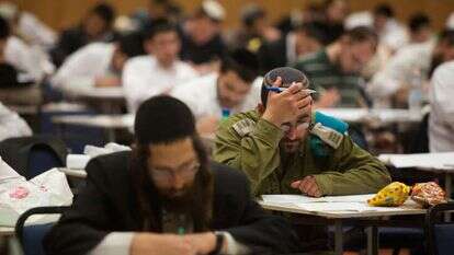 בחינות הסמיכה לרבנות, ארכיון. | יונתן זינדל, פלאש 90