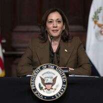 סגנית נשיא ארה"ב, קמלה האריס. | Jacquelyn Martin, AP