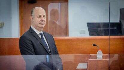 צחי הנגבי מעיד בבית המשפט במסגרת תיק 4000. | חיים גולדברג - פלאש 90